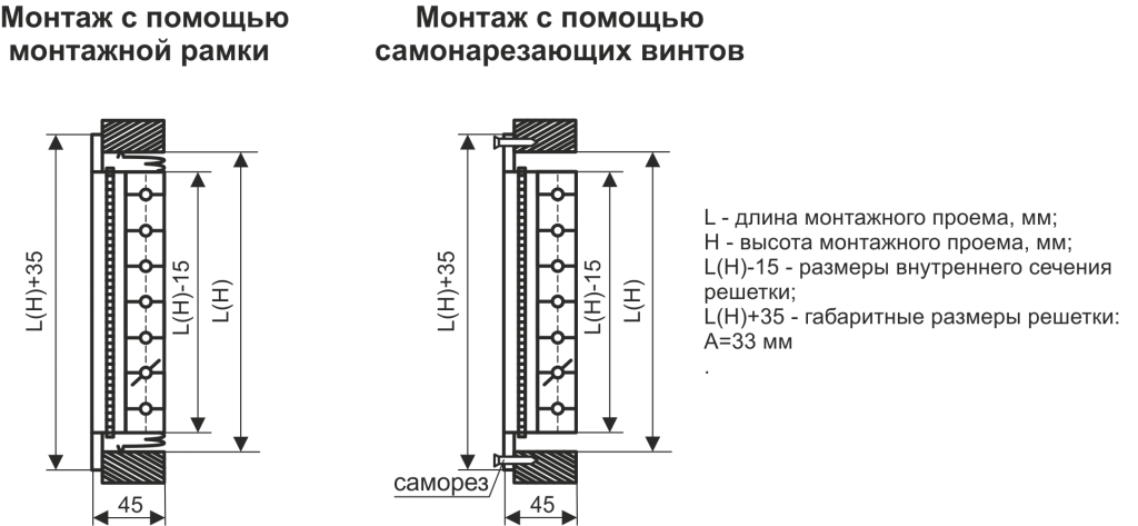 Схема монтажа