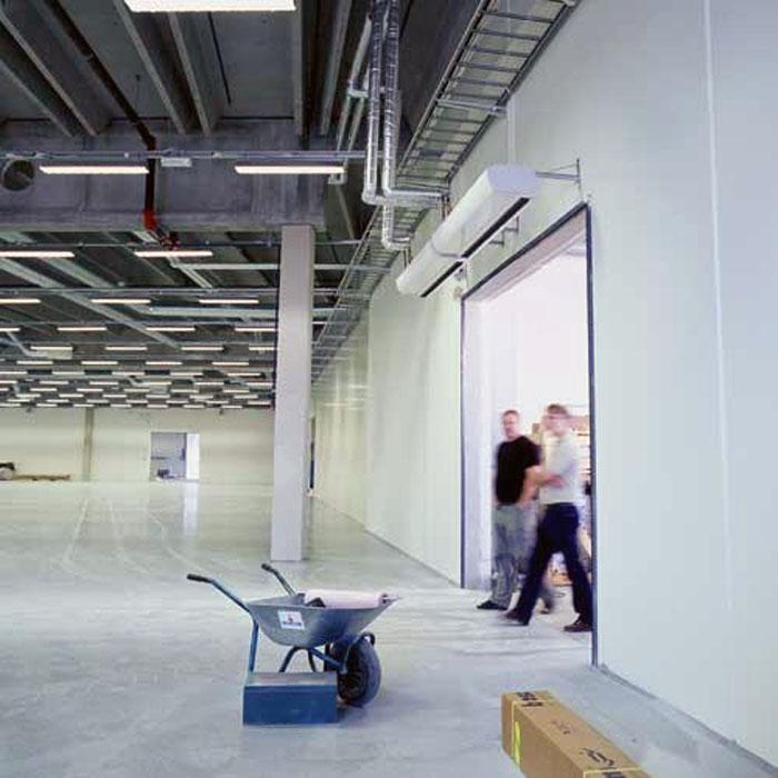Тепловые завесы в киосках, ларьках