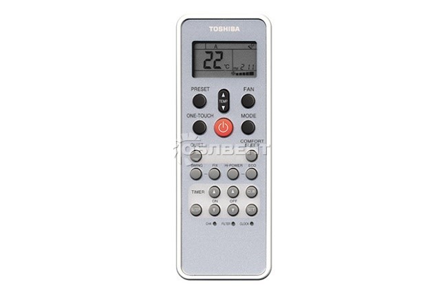 пульт управления Кондиционерa Toshiba RAS-07SKHP-ES/RAS-07S2AH-ES